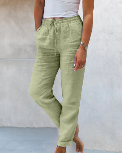 Charlie - Casual Chic Straight Trousers