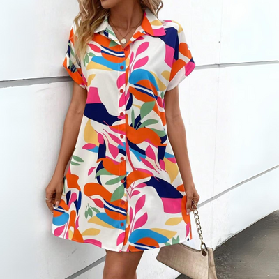 Cleo - Colourful Dress