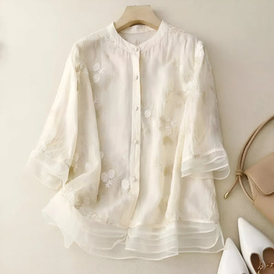 The Harper Blouse – Light as Air, Elegant by Nature