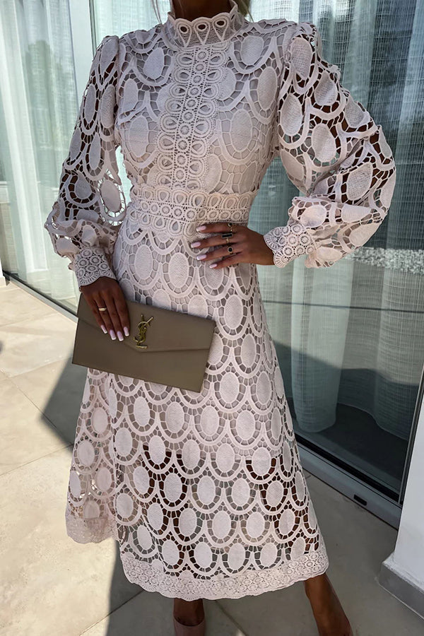 Aurelia - Elegant See-Through Maxi Dress