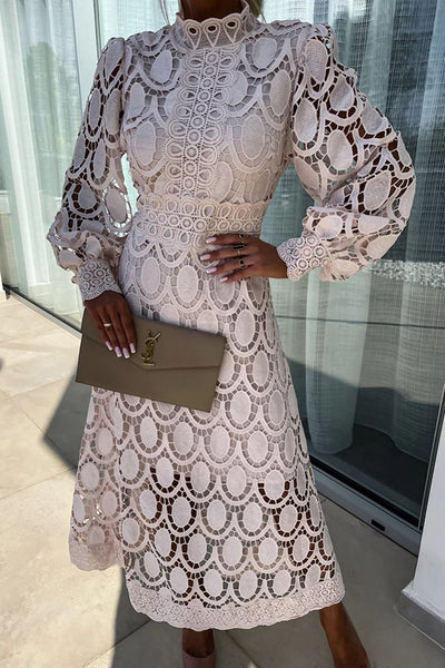 Aurelia - Elegant See-Through Maxi Dress
