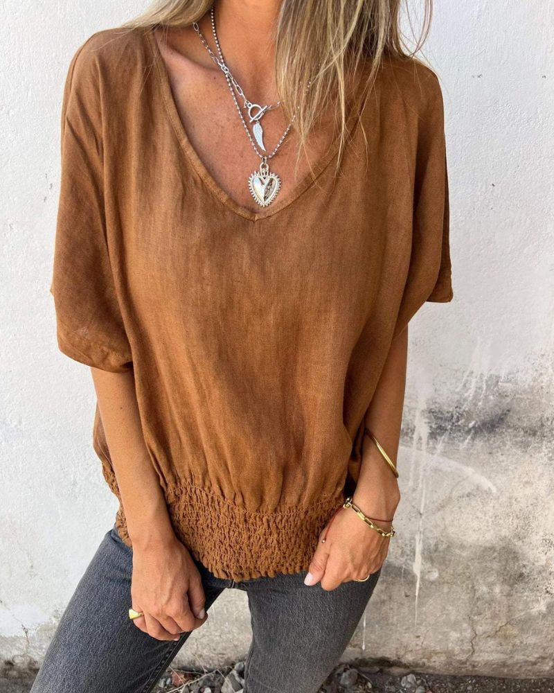 Hazel - Relaxed Summer Top