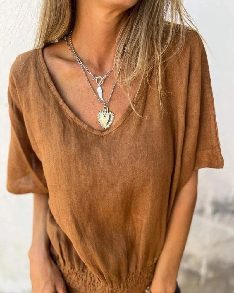 Hazel - Relaxed Summer Top