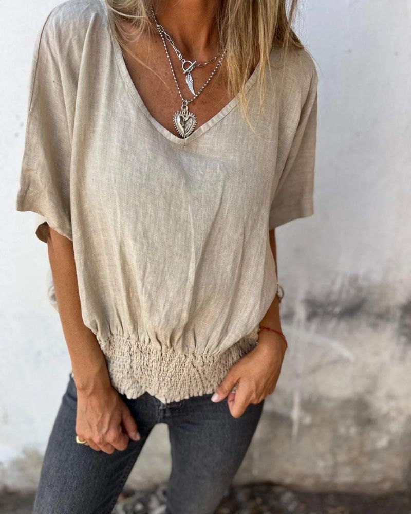 Hazel - Relaxed Summer Top