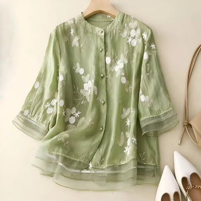 The Harper Blouse – Light as Air, Elegant by Nature