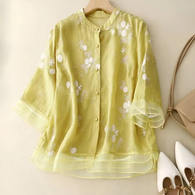 The Harper Blouse – Light as Air, Elegant by Nature