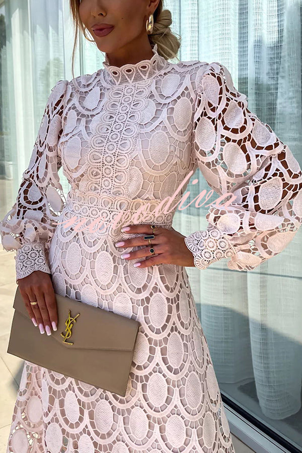 Aurelia - Elegant See-Through Maxi Dress