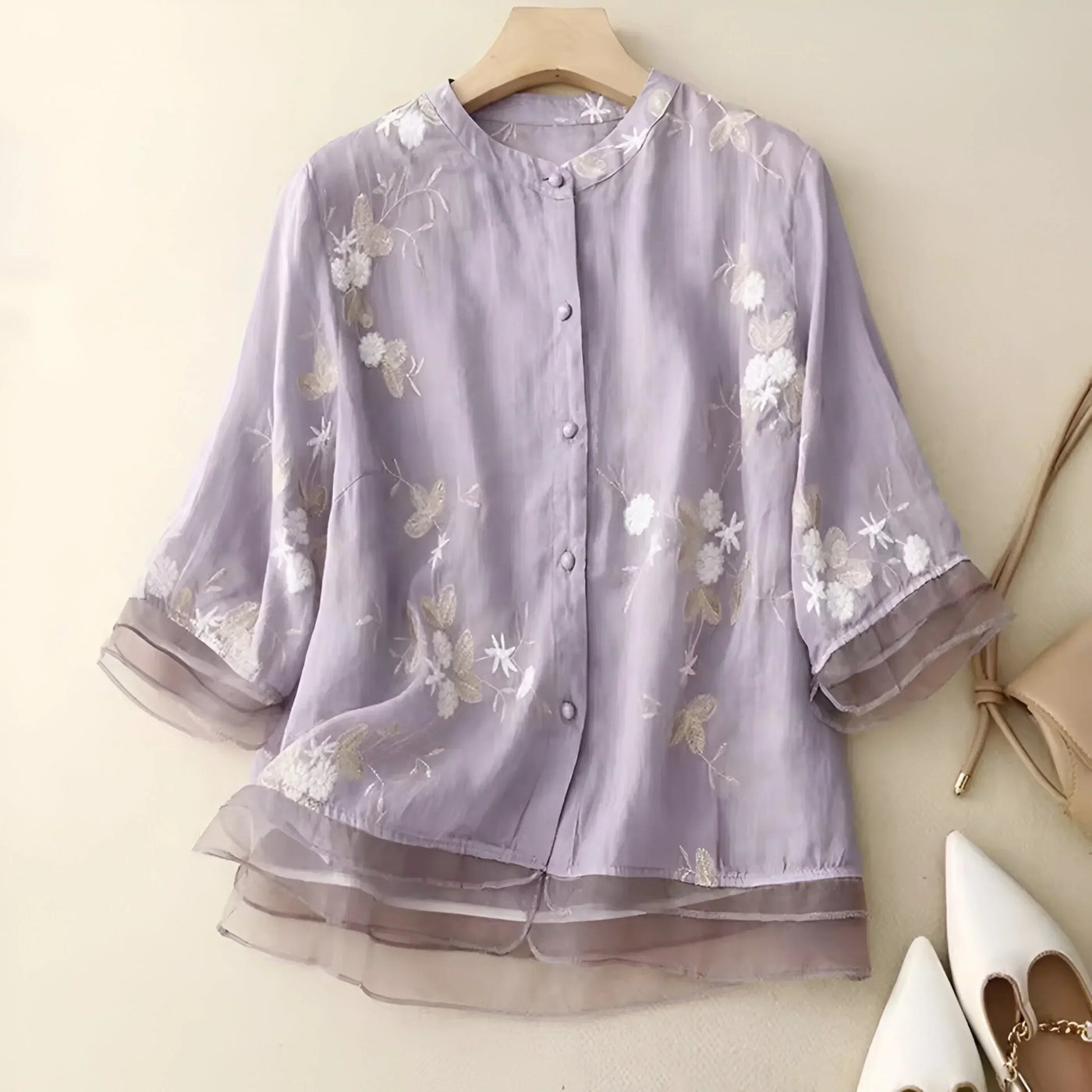 The Harper Blouse – Light as Air, Elegant by Nature