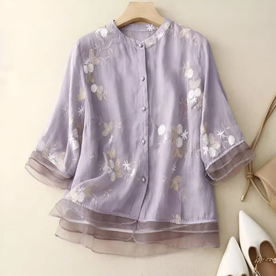 The Harper Blouse – Light as Air, Elegant by Nature