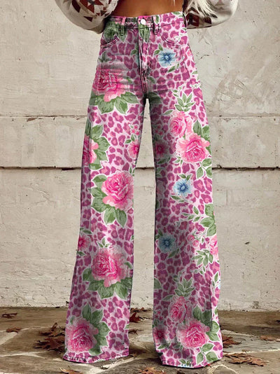 Evelyn - Retro High Waist Streetwear Pants