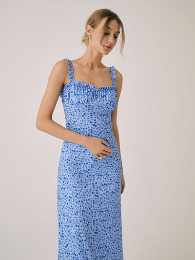 Avalon - Floral Elegance Midi Dress