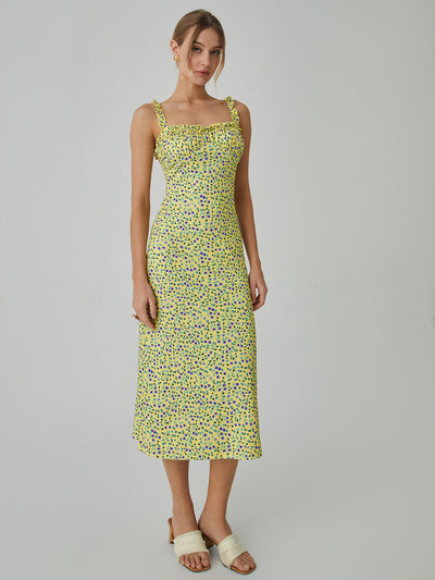 Avalon - Floral Elegance Midi Dress