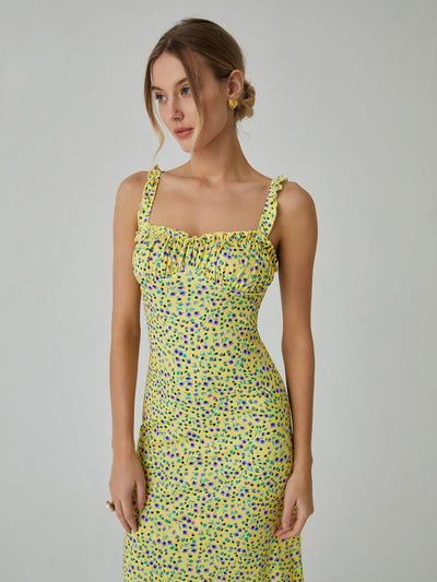 Avalon - Floral Elegance Midi Dress