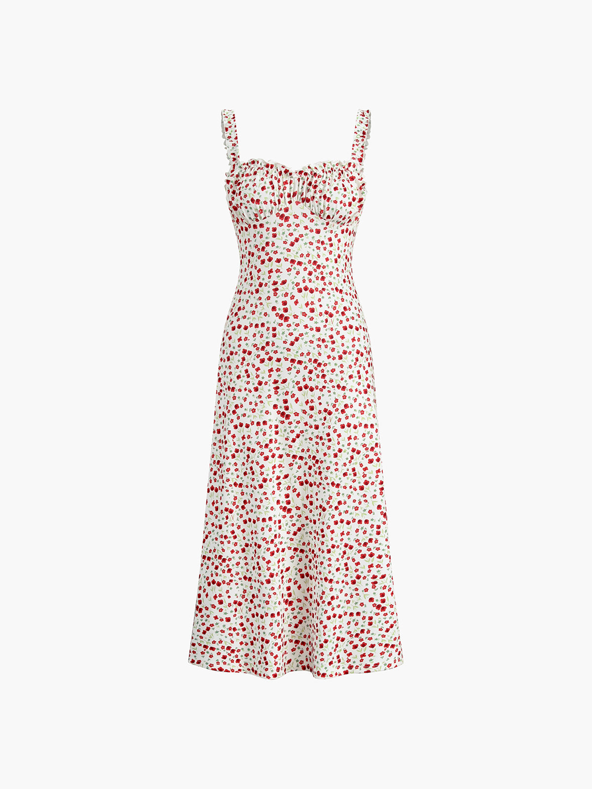 Avalon - Floral Elegance Midi Dress