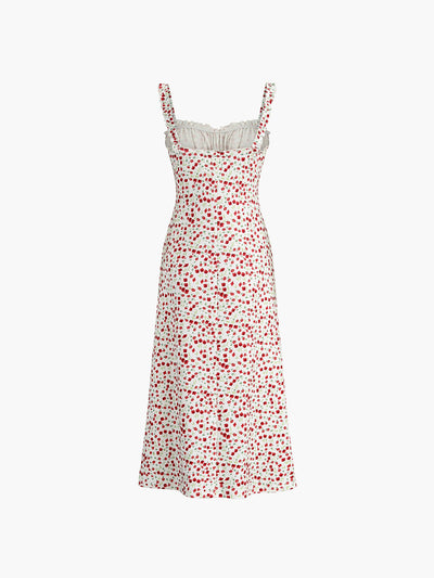Avalon - Floral Elegance Midi Dress