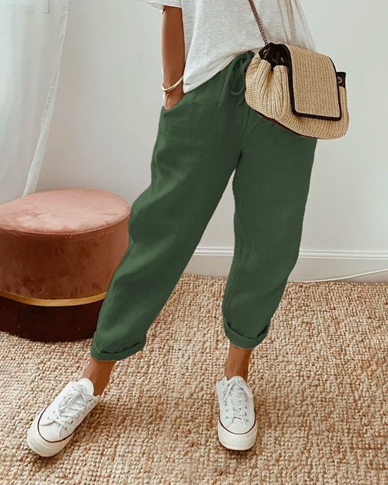 Evelyn - Lightweight Pants for Summer and Autumn