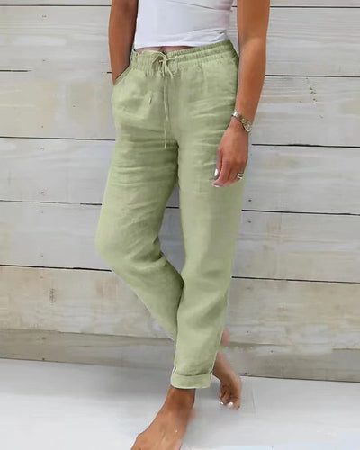 Charlie - Casual Chic Straight Trousers