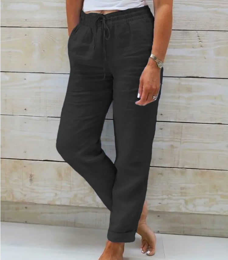 Charlie - Casual Chic Straight Trousers