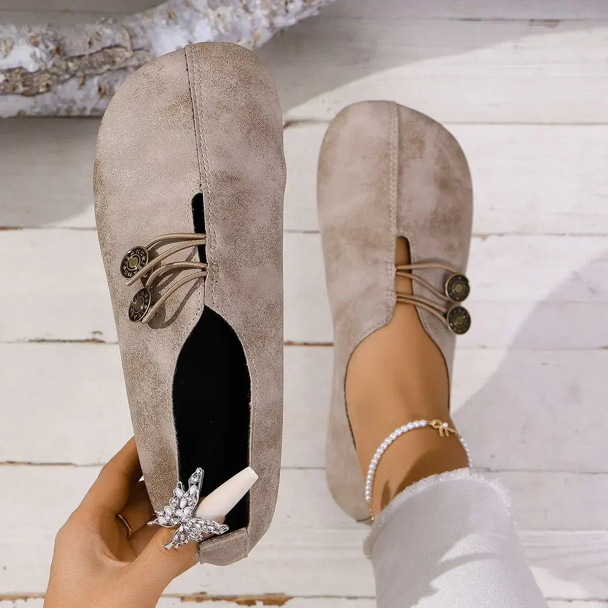 Jaimie - Soft Suede, Women's Orthopedic Loafers