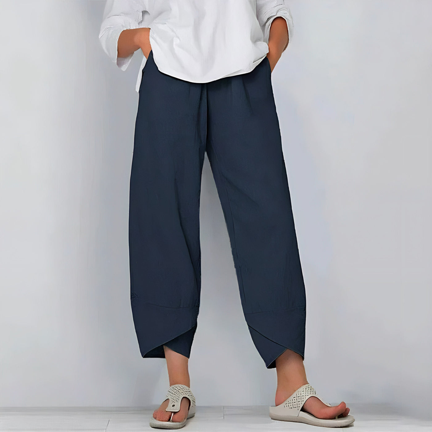 Odessa - Chic Cotton Trousers