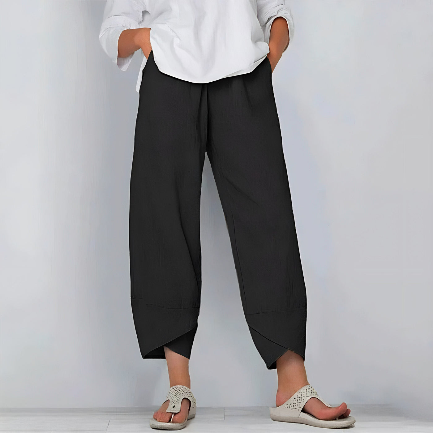 Odessa - Chic Cotton Trousers