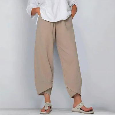 Odessa - Chic Cotton Trousers