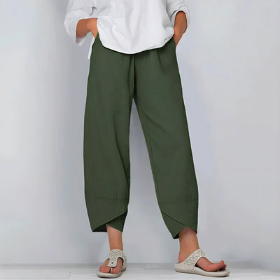 Odessa - Chic Cotton Trousers
