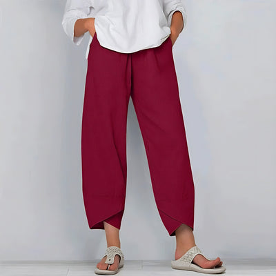 Odessa - Chic Cotton Trousers