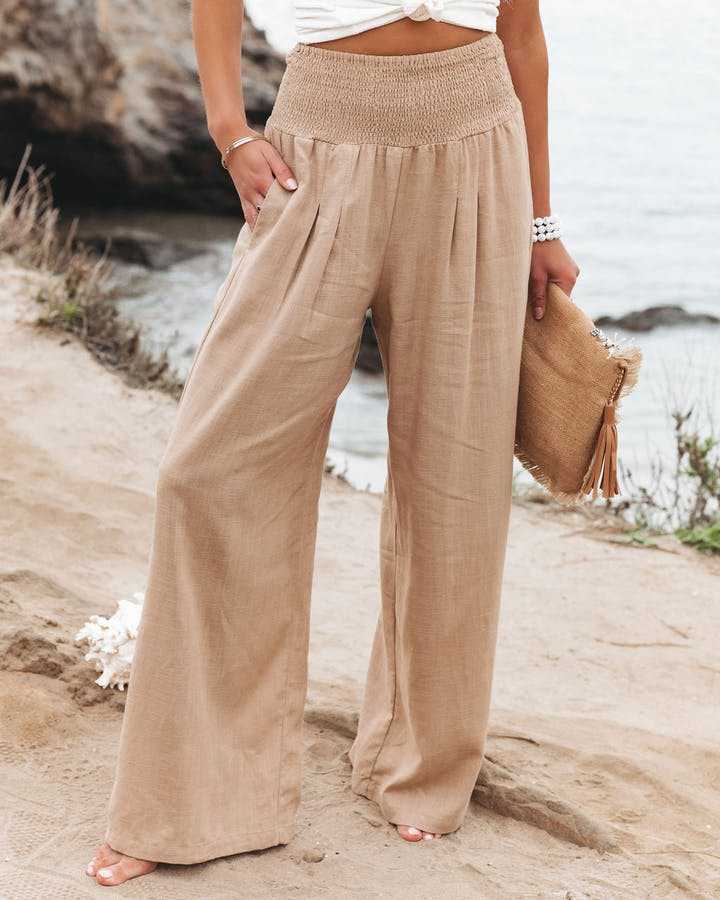 Maureen - Beach Wide Leg Pants