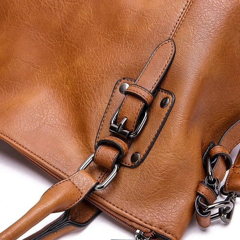 Nanna - Elegant Leather Shoulder Bag