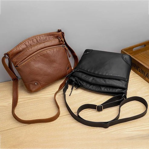 Anna - Leather Shoulder Bag