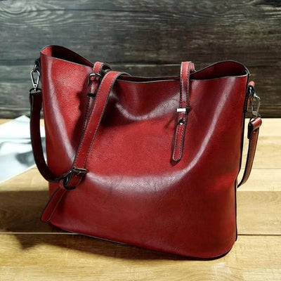 Tahlia - Vintage Leather Shoulder Bag