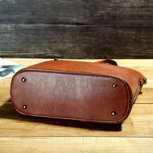 Tahlia - Vintage Leather Shoulder Bag