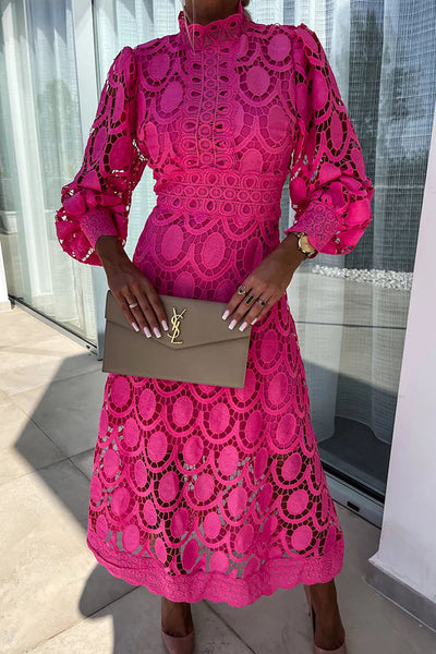 Aurelia - Elegant See-Through Maxi Dress