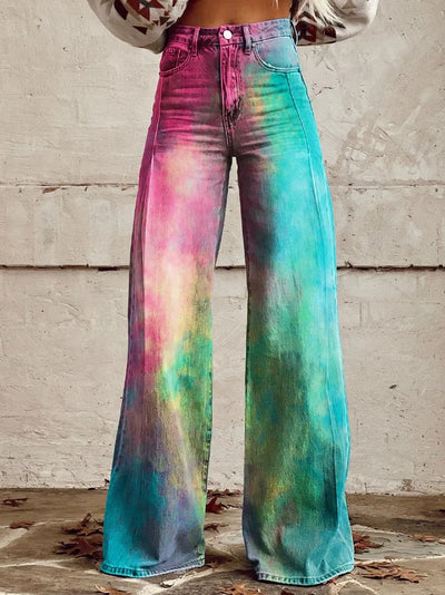 Jennifer - Colorful Wide Leg Pants