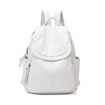 Vibe - Washed Leather Backpack