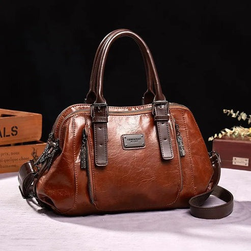 Gry - Elegant and Versatile Leather Bag