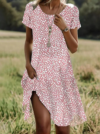 Billie - Casual Boho Gradient Dress
