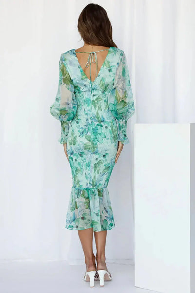 Miley™ | Flower Print Dress