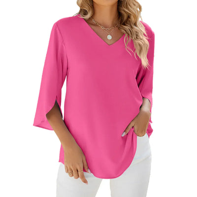 Summer - V-neck Blouse