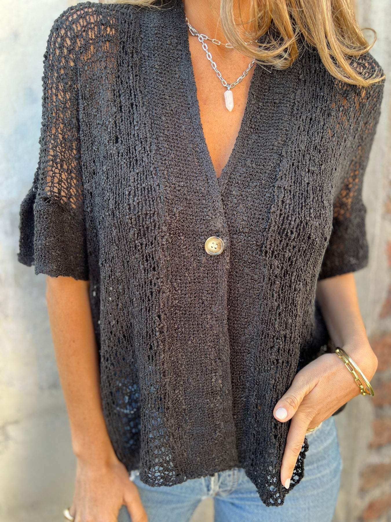 Vera - Elegant Textured Top