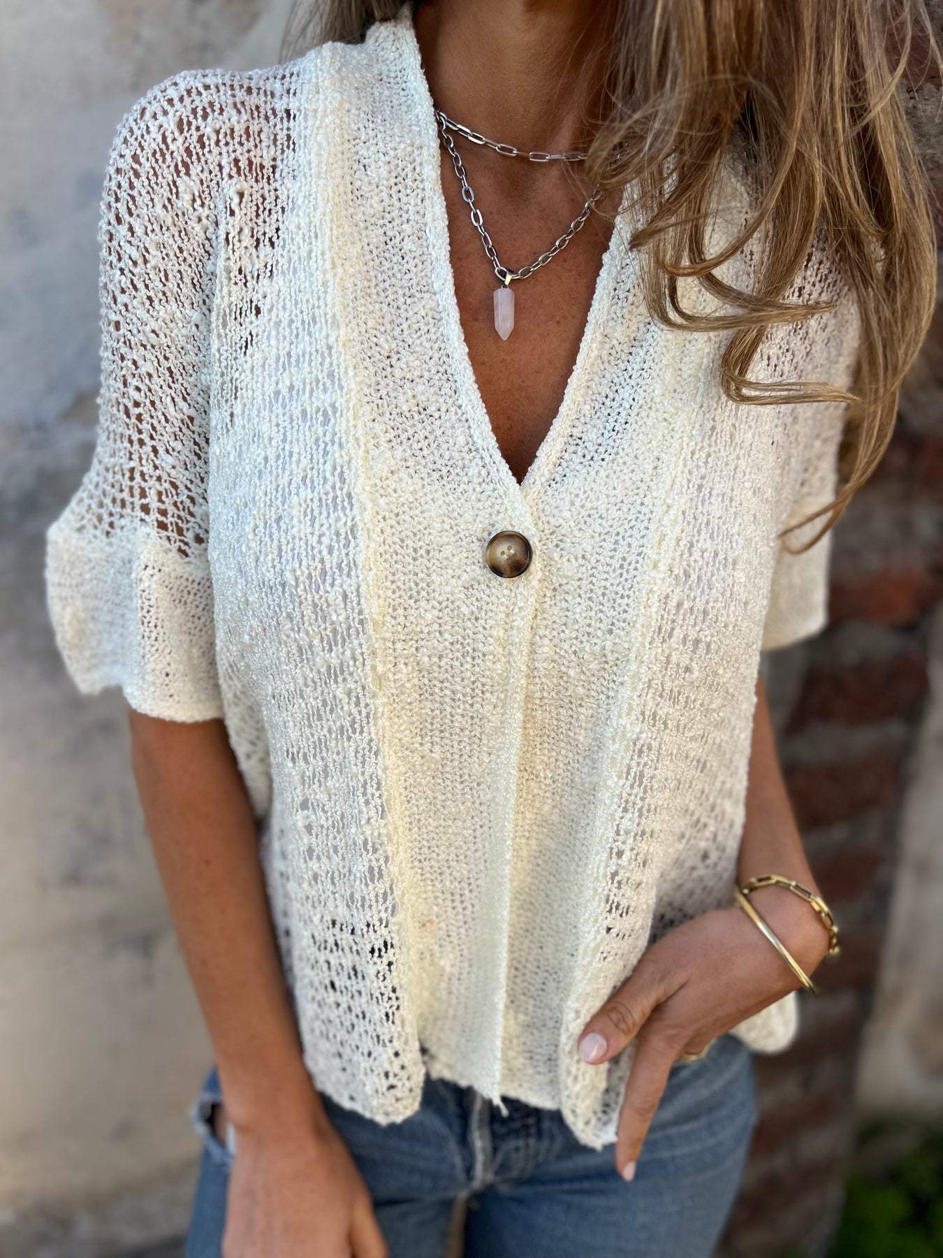 Vera - Elegant Textured Top