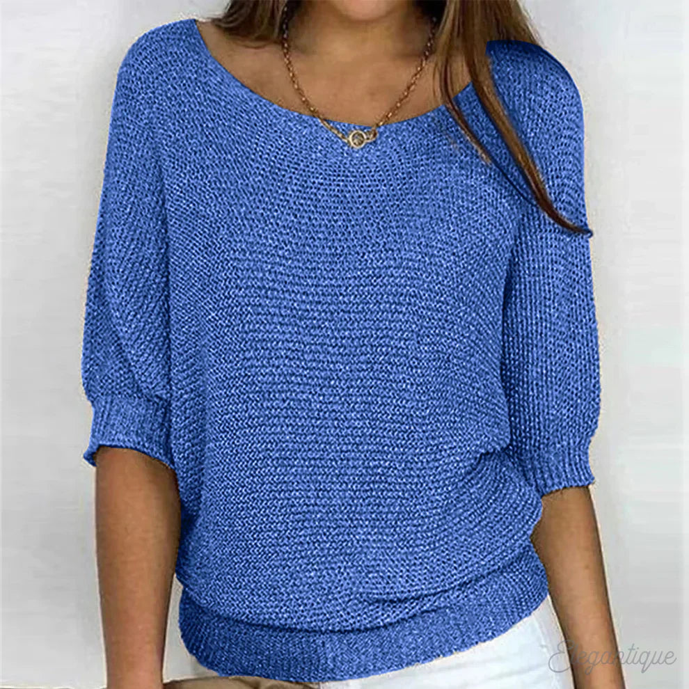 Eden - Relaxed Knit Top