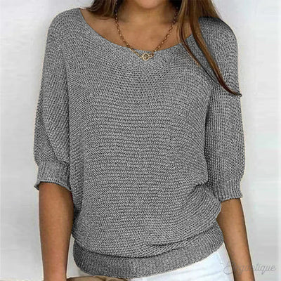 Eden - Relaxed Knit Top