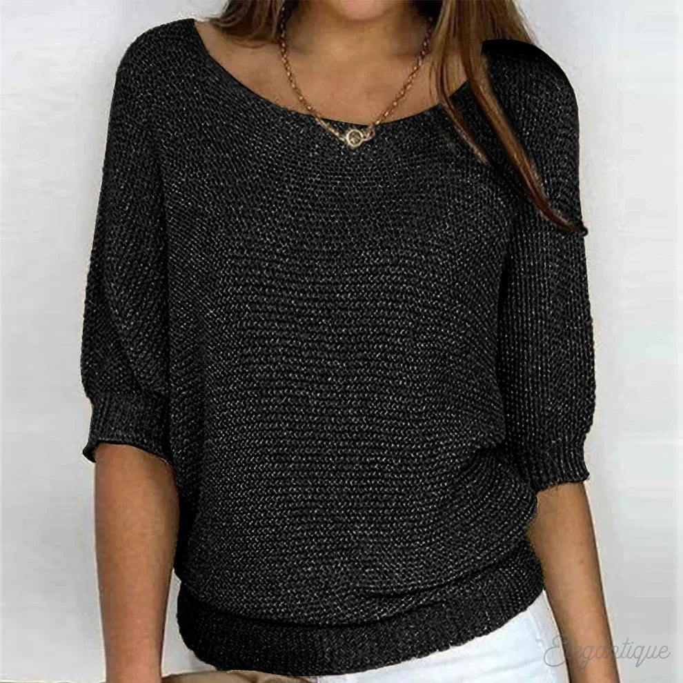Eden - Relaxed Knit Top