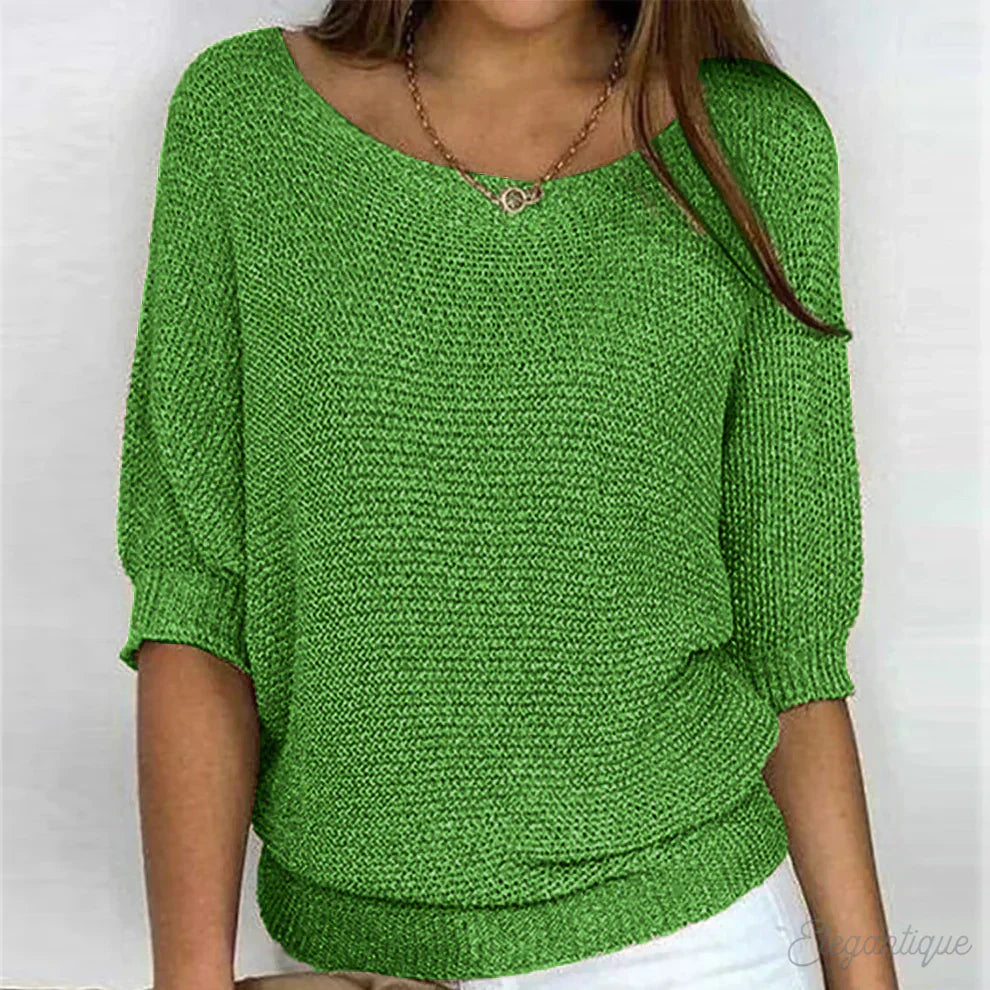 Eden - Relaxed Knit Top