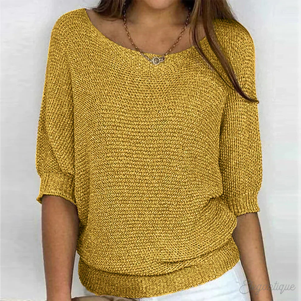 Eden - Relaxed Knit Top
