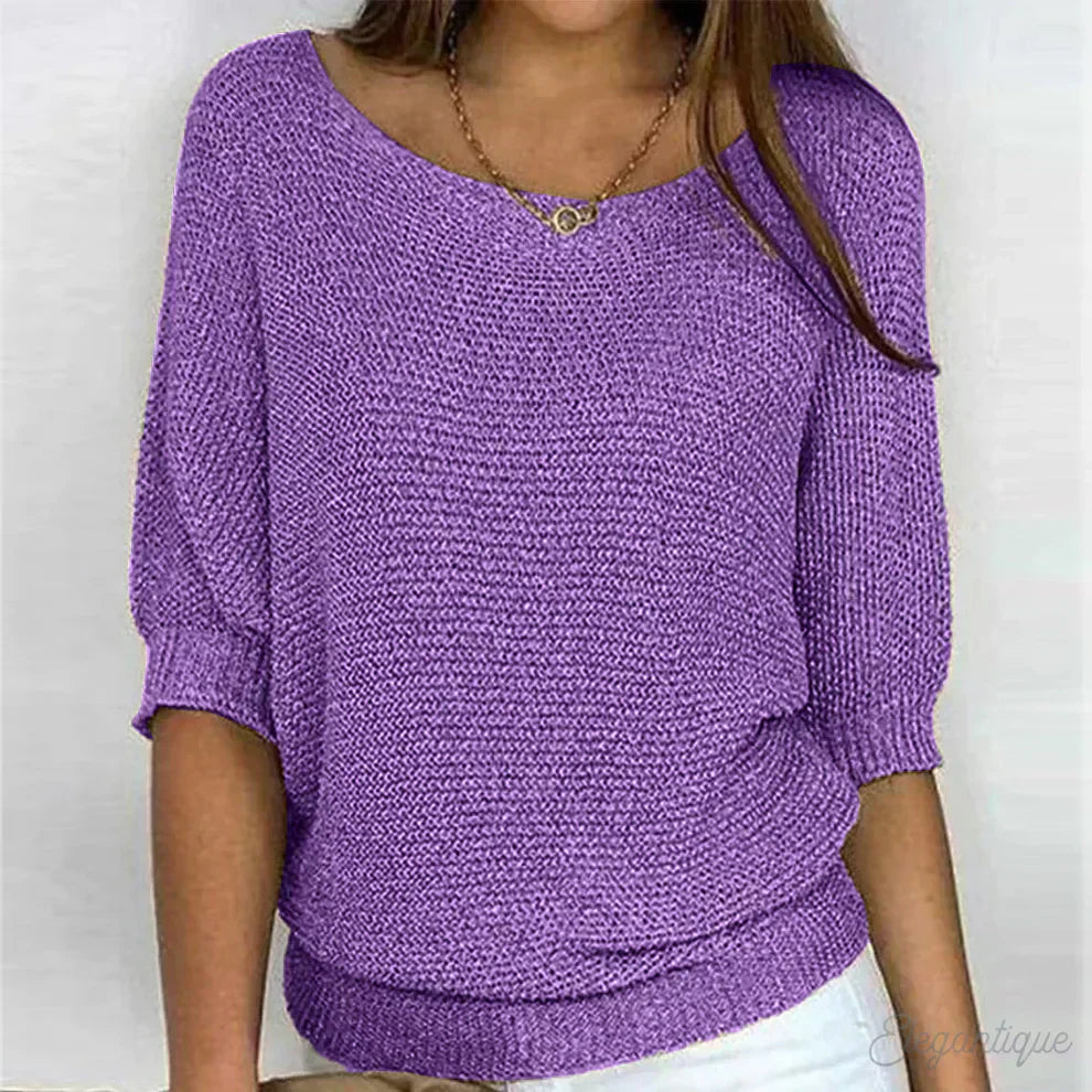 Eden - Relaxed Knit Top
